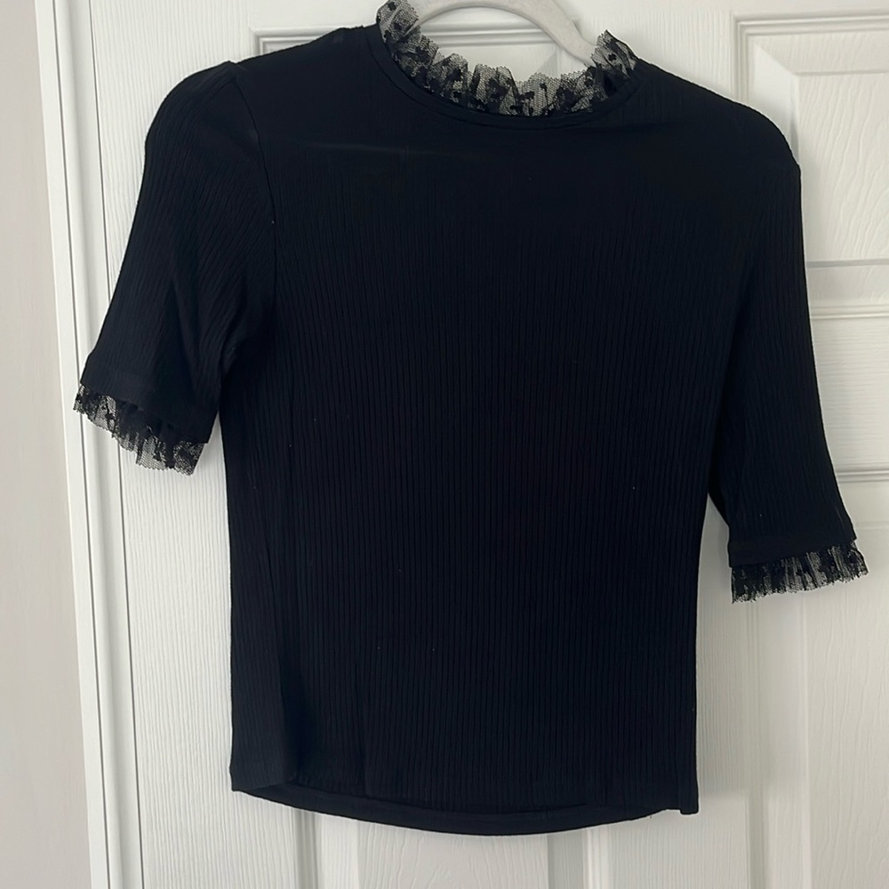 Black Zara Top